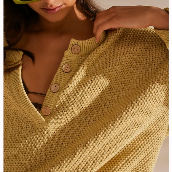 Free People Hailee Sweater Set Dried Moss XSmall - Picture 2 of 7